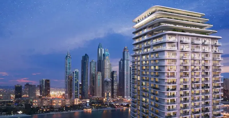 Beachgate by Address — Emaar, off-plan project in Dubai