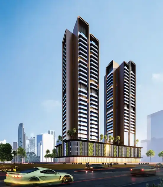 Guzel Towers Block B — Tiger, off-plan project in Dubai